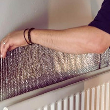 6 Pezzi Pannello Termoriflettente Isolante Termico per Termosifoni, Radiatori E 