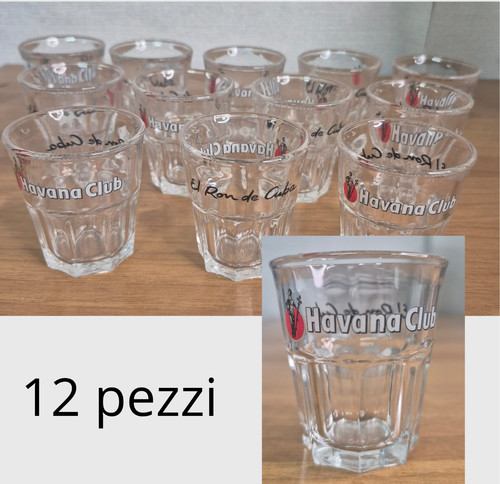 Bicchierini vetro da - n.12,