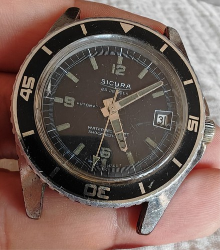Orologio vintage sicura - sicura, diver