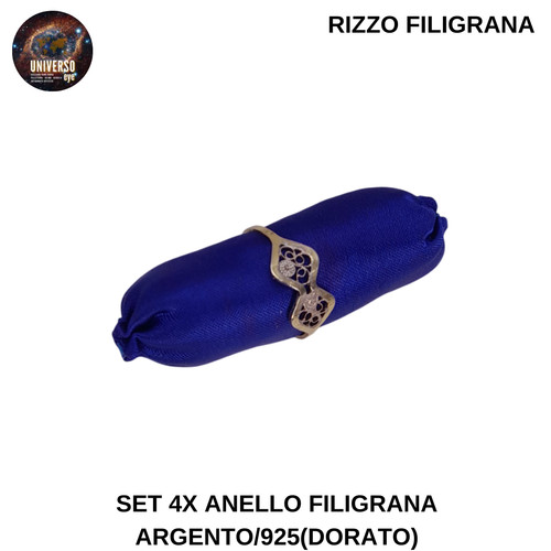 Set anello filigrana - anello,