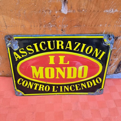 Insegna tabella smaltata - insegna,