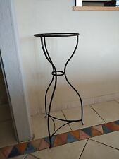 Portavaso Antico In Ferro Battuto