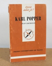 Karl Popper Jean Baudouin 1991