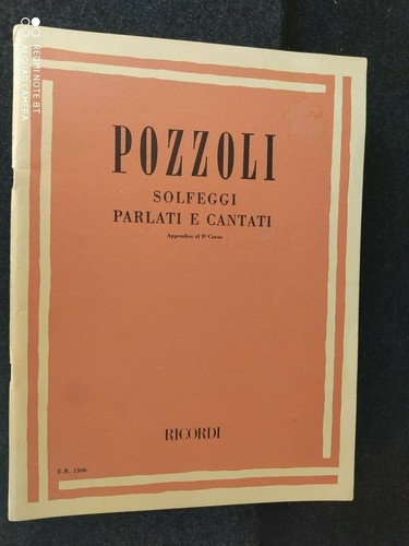 Pozzoli solfeggi parlati - pozzoli,