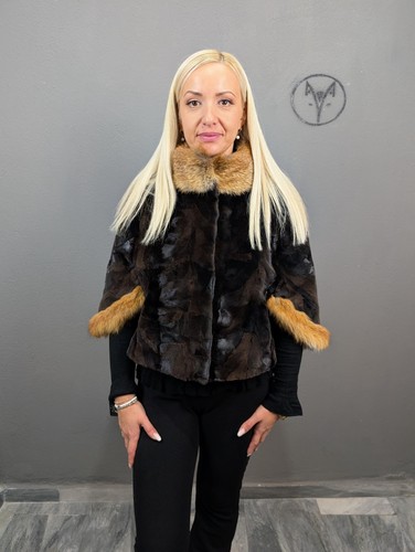 Vera pelliccia visone tosato