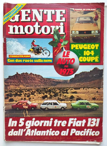 Rivista gente motori 1 - rivista, n.1
