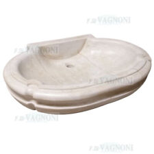 Lavandino in marmo massello