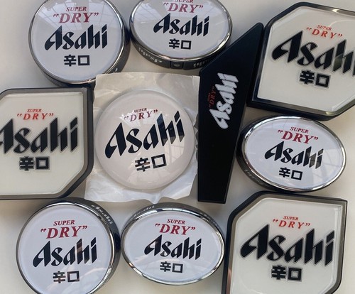 Asahi branding badges - branding,