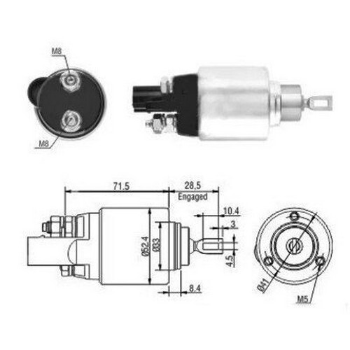 140 elettromagnete motore - 140,