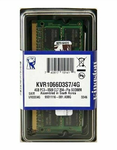 Memoria ram kingston 1066mhz - memoria,