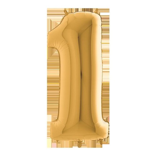Palloncini mylar numero oro - mylar,