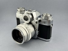 ZEISS IKON CONTAREX BULLS EYE + PLANAR 2.0/50mm Originale Perfetta!