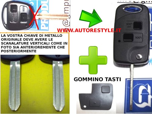 Cover guscio tasti chiave - guscio,