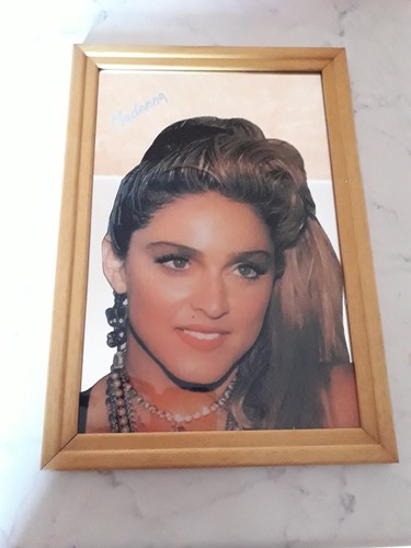 Quadro specchio madonna anni - quadro,