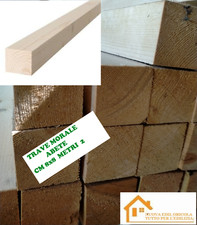 MORALE LISTELLO LEGNO PIALLATO ABETE ASSE TRAVE mm78X78 cm 8x8 MT2  GAZEBO