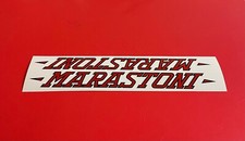 MARASTONI  SCRITTE ROSSE E NERE/stickers/adesivi