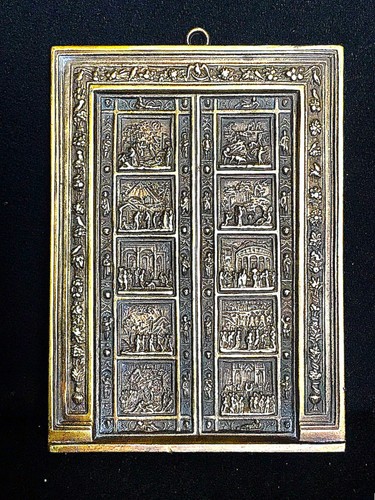 Firenze placca bronzo - firenze,