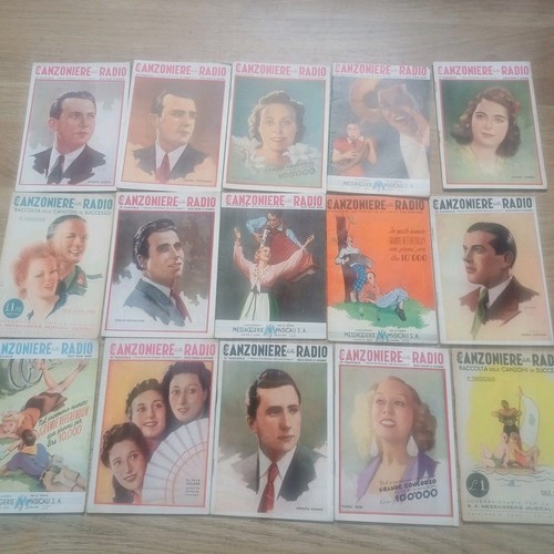Canzoniere della radio - radio, vintage