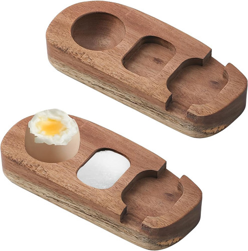 Set portauovo in legno - 2,