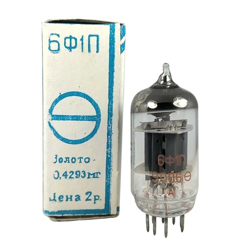 6f1p tube ecf80 6bl8 - 6bl8, soviet