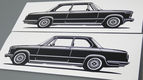 Adesivo tuning bmw 1602 1802 - adesivo,