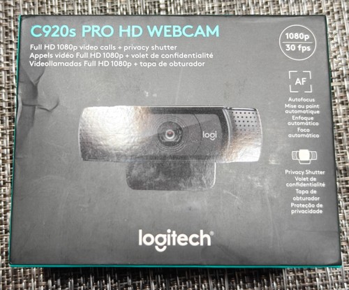 Nuova webcam logitech c920s - webcam,