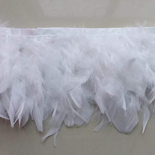 Sowder frangia con piume - con,