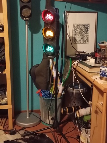 Semaforo lampada pop - lampada, art