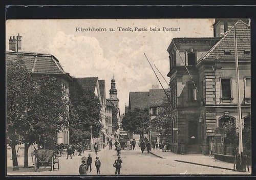 Cartolina kirchheim teck - cartolina, kirchheim-teck