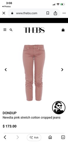 Nwt dondup women newdia jeans - nwt,