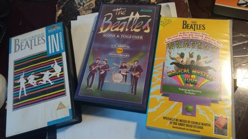 Lotto vhs beatles - 3,