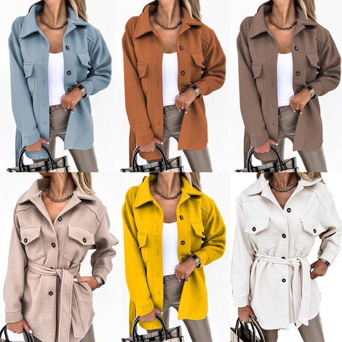 Cappotto donna casual bavero