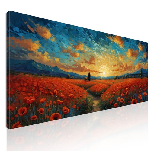 Quadro botanico papaveri - quadro,