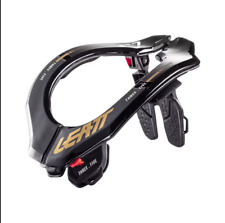 Protezione collo collare neck brace 3.5 LEATT ultraleggero nero lucido omologat