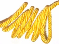 Corda Con Bordo Giallo, 5MM, X2 Metri, ART 13.013, Spedizione Gratuita