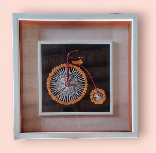 Quadro string art biciclo - quadro,