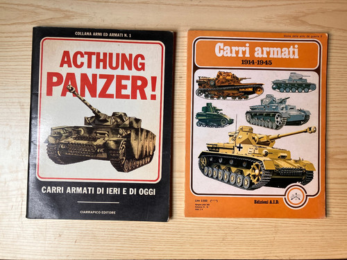 Lotto libri vintage - 2, carri