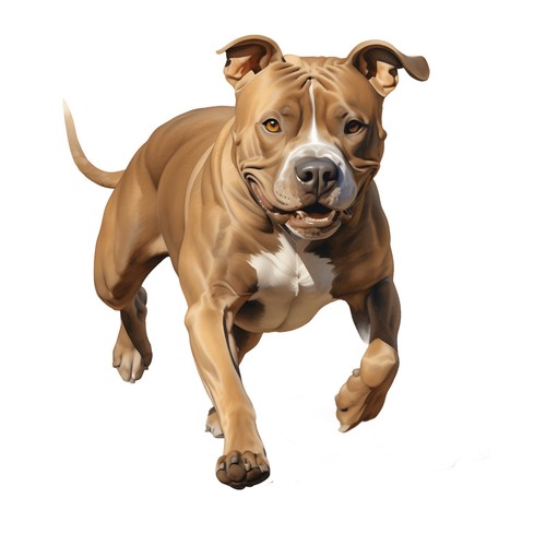 Adesivi pitbull auto - 2,