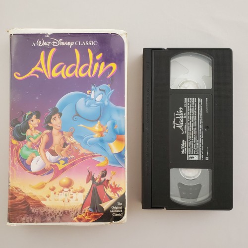 Aladdin vhs video - aladdin, cassette
