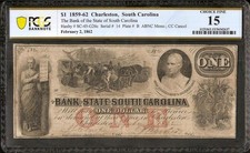 Banconota dollaro 1862 - 1,