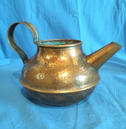 Antica teiera bollitore rame - bollitore,