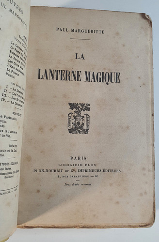 Paul margueritte la lanterne - paul,