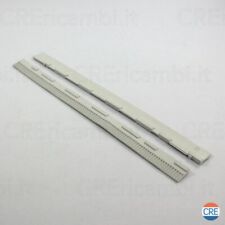 Coppia Listelli Gomma 295mm Originale Spazzola Vaporetto Unico Lecoaspira POLTI