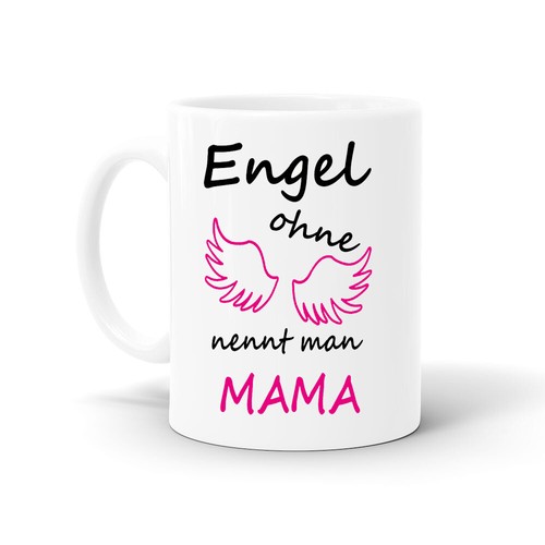 Tazza angelo mamma festa - mamma, della
