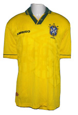 BRASILE FIFA WORLD CUP USA 1994 ROMARIO RONALDO CAFU' VINTAGE home team maglie L
