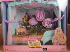 Barbie MUSICAL DREAM BED 2003 Collezione Fiaba NISB Età 3+