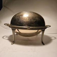 Antico scaldavivande inglese in Sheffield Silver plate