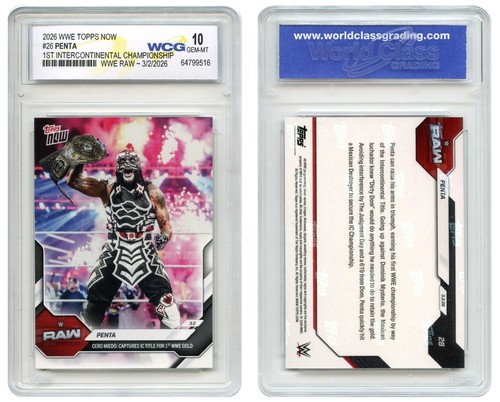 2026 wwe topps penta wins - 2026,
