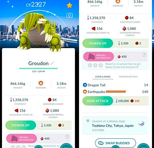 Shiny groudon tokyo - tokyo, |