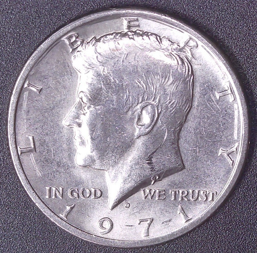 1971 kennedy mezzo - mezzo, dollaro